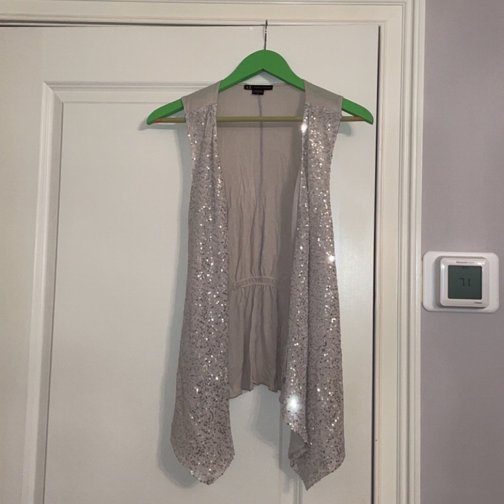 Armani Sequin Vest